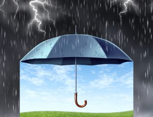 parapluie pour illustrer la portabilité de la mutuelle et de la prévoyance