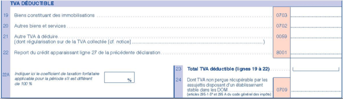 TVA au régime du réel normal