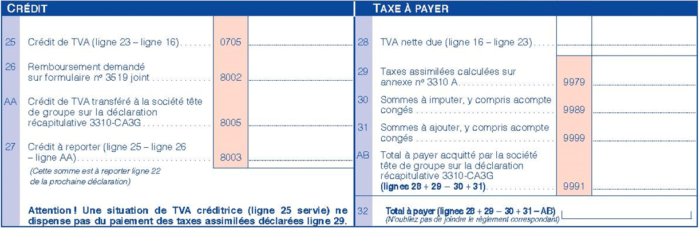 TVA au régime du réel normal