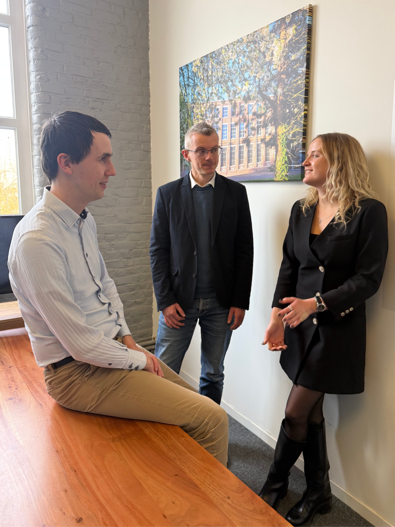 Équipe Valoxy Patrimoine en réunion